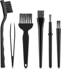 6 Pcs Small Cleaning Brushes for Tight Spaces Mini Electronics Cleaning Brush Household Parts Clean Accessories for Small Objects Humidifier Jewelry Keyboard Tool Kit by Unknown