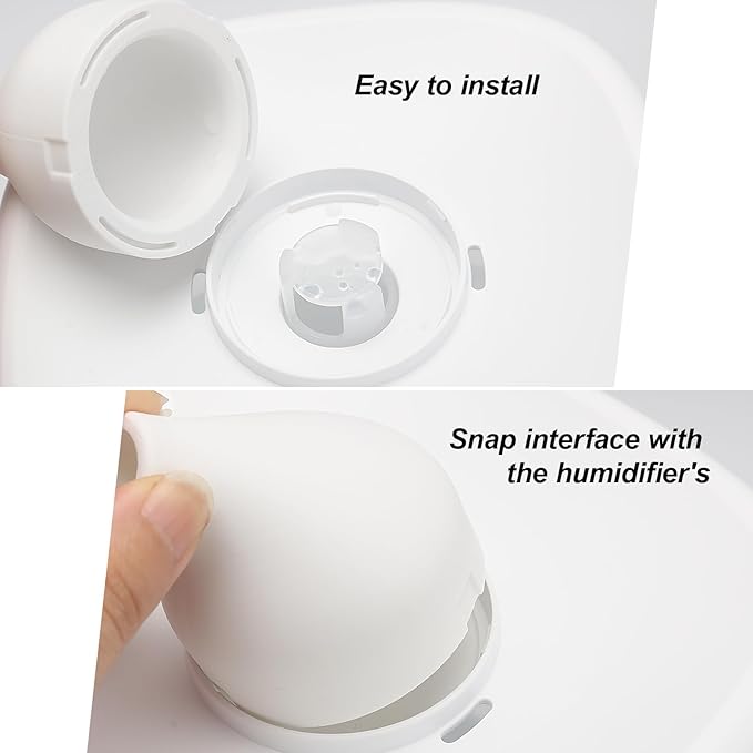 Humidifiers Spray Nozzle for Levoit Classic 160, Guided Diffusion of Water Mist, White 1 Pack - Image 3