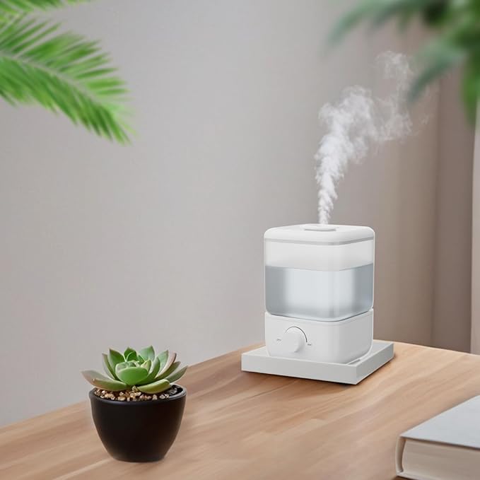 Acrylic Humidifiers Tray for LEVOIT Classic 160 Top-Fill Humidifiers 2.5L Tank, Leak-Proof Tray, Moisture-Proof Humidifier Tank Floor(Not Include Humidifier) (White, 2.5L) - Image 3