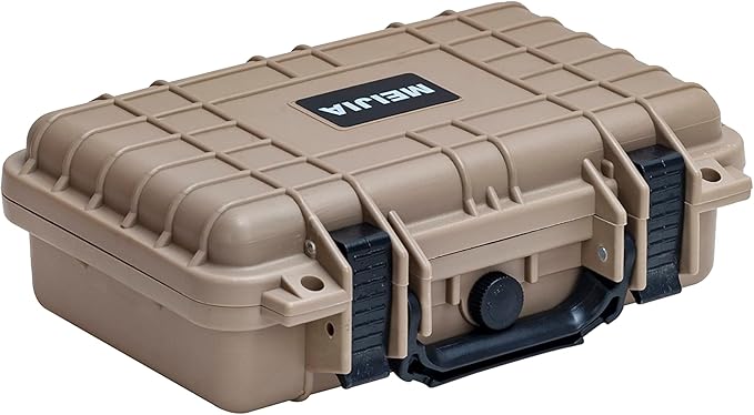 MEIJIA Portable All Weather Waterproof Protective Hard Case, Small Camera Case,Dry Case with Customizable Foam,Fit Use of Drones, Camera,Equipments, 11.65 ”x8.35”x3.78” by MEIJIA