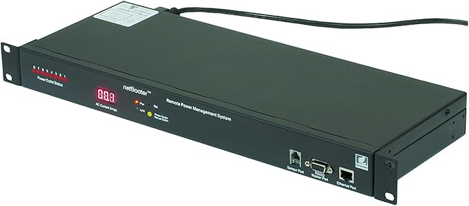 NP-0801DU Remote Power 8 Switched PDU, TUV Listed, Designed and Supported In USA. Control Via Web, Telnet, USB Serial Port. by SynaccessNetworkInc