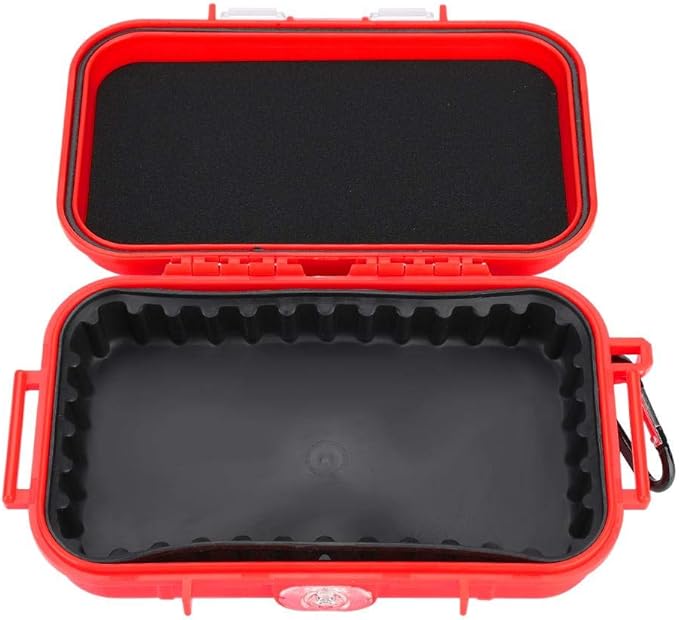 Tbest Waterproof Dry Box Airtight Outdoor Shockproof Storage Case Multipurpose Carry Box Container Inner Rubber Pad Detachable 4 Colors - Image 8