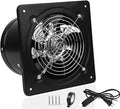 6 inch Exhaust Fan Metal Iron Ventilation Extractor, Silence with Anti-backflow Check Valve Window and Wall Mount Vent Fans for Home Office Kitchen Bathroom Greenhouse Garage by ACEDUROBLA