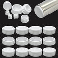 2" (50mm) Plastic Hole Plugs White -Round Chair Leg Caps, Flush Mount Pipe Plugs, Tubing End Caps for Metal&Wood Legs Tube, Outdoor Furniture Feet caps & Table Plastic Plugs, 12 PCS by EASYEAH