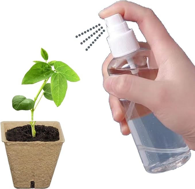 Seed Starter Kit with 100 Peat Pots for Seedlings Seed Starter Tray, 5 Plastic Growing Trays with Water Strainer 20 Plant Labels & 2 Garden Tools Outdoor or Indoor - Image 5
