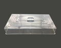 10 Pcs Humidity Dome, Plastic Clear Seed Starter Dome 1020 Tray Covers Humidifying and Insulating for Greenhouse Germination and Garden Growing (21.5"×11.5", 3.15" Height, 10-Pack) by RooTrimmer