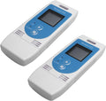 2X USB Temperature Humidity Data Logger Reusable RH Temp Data Logger Recorder Humiture Recording Meter by Unknown
