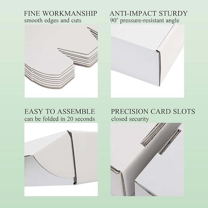 Small Shipping Boxes 10x7x3 Inch (25 Pack) - Sturdy White Corrugated Cardboard Boxes for Small Business, Ecommerce, Mailing & Packaging | Recyclable Gift & Storage Boxes - Image 3