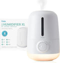 Frida Baby 3-in-1 XL Top Fill Humidifier for Bedroom, Cold & Flu Relief, 6L Tank Cool Mist Humidifier + Diffuser for Large Rooms, Mold Resistant, Nightlight, Auto-Off, Quiet, Essential Oil Diffuser by Frida
