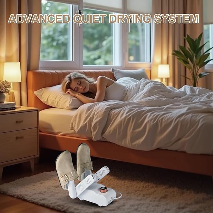 Boot Dryer Shoe Dryer, Glove Dryer with Heat Blower, Quick Drying Warmer for Work Boots, Sneakers, Hats, Helmets - Image 7