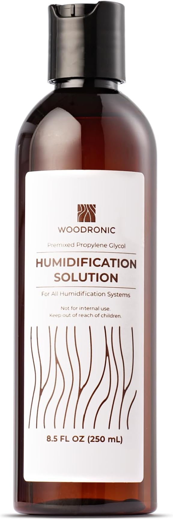 Woodronic 50/50 Humidor Solution, Premixed Propylene Glycol and Distilled Water for Cigar Humidifiers, Cigar Humidor Accessories for Seasoning and Humidity Control, 250ml by Woodronic