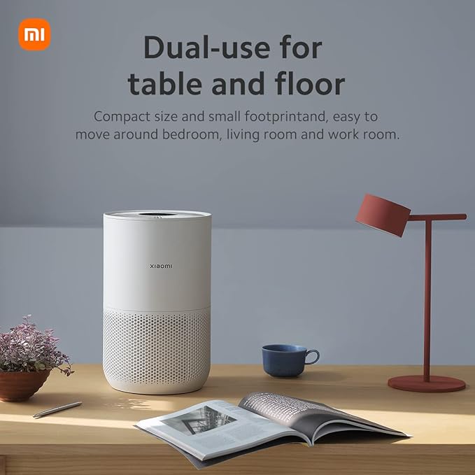 Xiaomi Air Purifiers for Home Bedroom, H13 True HEPA Filter, Ultra Quiet, Smart Control, Air Quality Sensor, Small Large Room Cleaner for Pets, Dust, Allergies, Wildfire, Smoke, Auto, 4 Compact - Image 8