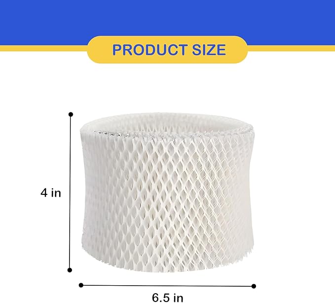 MDH-0103JB Humidifier Wicking Filter Replacement Compatible With Mainstays MDH-0103JB, Made With Wood Pulp, Paper Filter, 3 Pack - Image 6