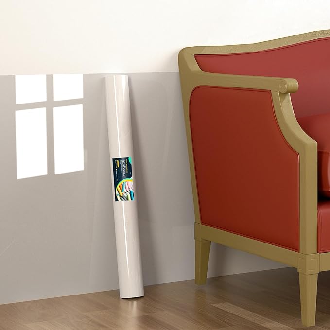 AbaBoorty 118“x17.7” Clear Wall Protector Contact Paper Electrostatic Absorption Wall Protective Film Removable Wallpaper Protector Sheets for Painted Wallpaper for Protect Furniture - Image 6