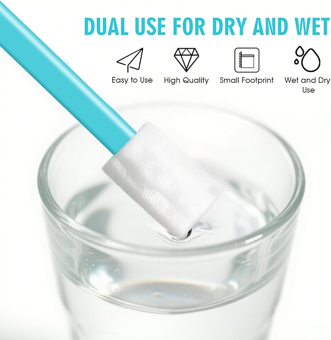 20PCS Crevice Cleaning Brush Tool Kit - Disposable Toilet Brush & Seat Cleaner for Windowsill, Keyboard, Car, Toilet Wand Kit - Image 5