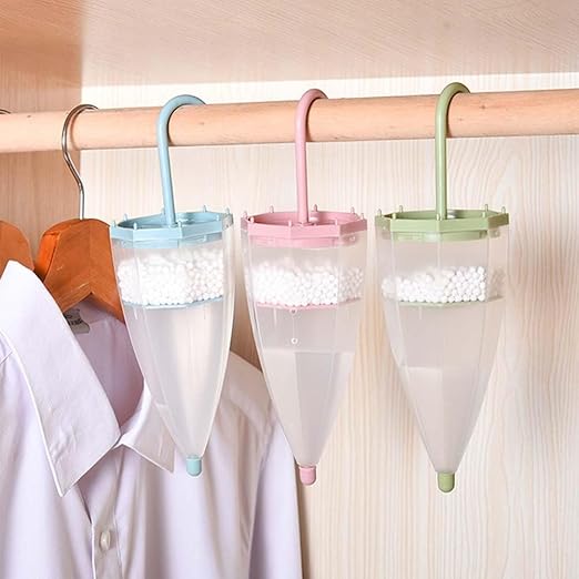 GLEAVI Dehumidification Box 9.06X2.76X2.76 Inches Hanging Closet Dehumidifier Moisture Absorber with Calcium Particles for Wardrobe Car Home - Image 2