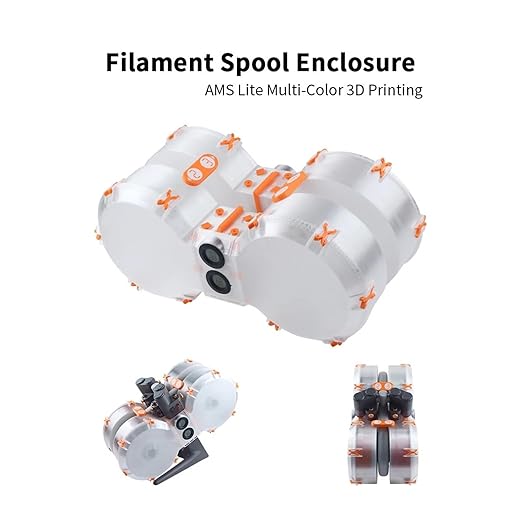 Filament Spool Enclosure AMS Lite Compatible for Bambu Lab A1/A1 Mini Filament Dryer for A1/MINI Bambu A1 AMS Lite Dryer Box - Image 3