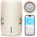 Smart Evaporative Humidifier with App Control & 3L Tank – Mist-Free, No White Dust – Quiet Operation for Better Sleep – Klarta Humea Beige by klarta