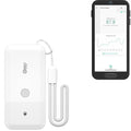 YoLink Smart Wireless Thermometer, Wide Temp Range for Freezer, Fridge, Green House, Pet Cage, App, Emails, Text/SMS alerts, up to 5 Years Battery Life- Hub Required by YoLink