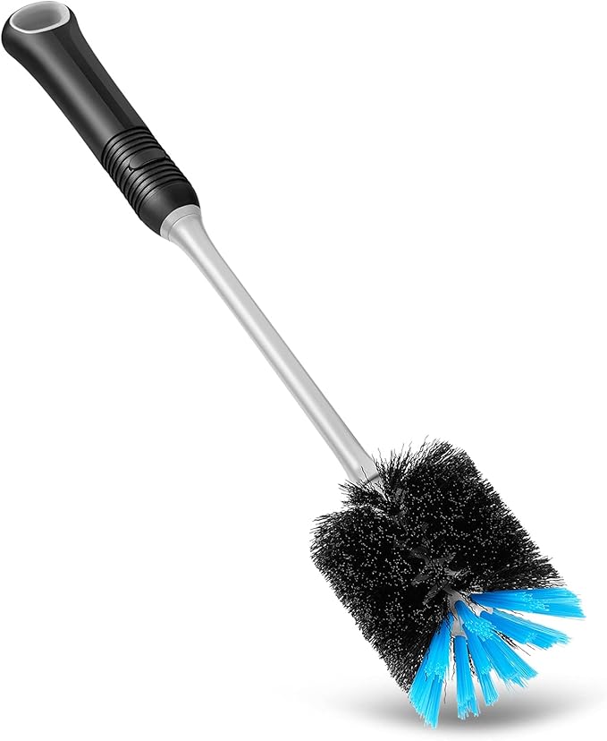 Water Bottle Cleaning Brush, Long Handle Flexible Scrub Brush for Water Bottles, Glasswares, Mugs, Flasks, Tumblers, Vases, and Kitchen Sink, 2 Pack - Image 2