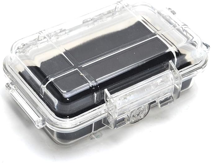 Plastic Waterproof Box Case Container Waterproof Shockproof Box Waterproof Dry Box Waterproof Cases Organization Locker Box Portable Dry Storage for Boat, Fishing Tackle, Phone, Camera, etc by OchinePlayandLearn