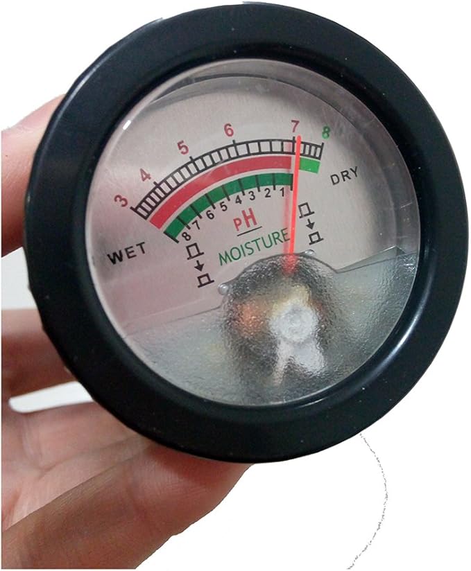 Professional Soil pH Meter Tester Moisture Sensor Soil water monitor Soil Tester PH Instrument Hygrometer monitor humidity data logger recorder PH range 3~8ph Moister range 1~8 - Image 3