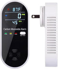 3-in-1 Carbon Monoxide Detector, Carbon Monoxide Detector Plug in Wall with Temperature & Humidity Display, CO Alarm Monitor with Color LCD Display, Accurate & Easy to Install by ProductSeries