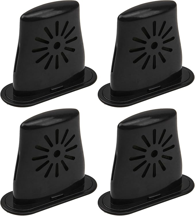 4Pcs Yootones Ukulele Humidifier Small Instrument Humidifier Care Compatible with Ukulele(Black) by Yootones
