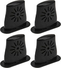 4Pcs Yootones Ukulele Humidifier Small Instrument Humidifier Care Compatible with Ukulele(Black) by Yootones