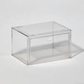 Extra Large Clear Acrylic Shoe Boxes with Magnetic Doors - Stackable Sneaker Display Case for Shoes Storage, Side Opening Dust Proof Organizer Containers for sneakers, Boots, Purses by Unknown