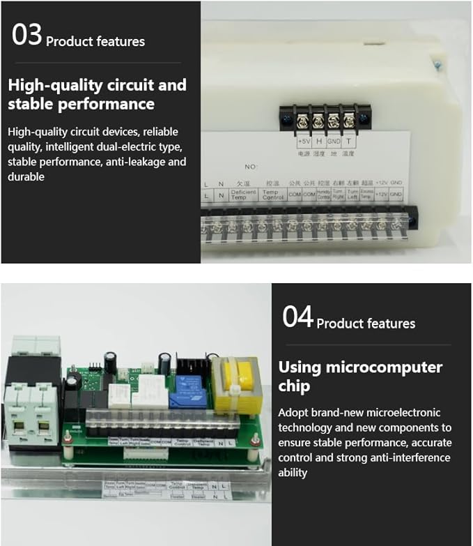 Full Automatic Egg Incubator Controller XM-18D Temperature and Humidity Controller - Image 7