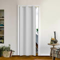 MYSKY HOME White Curtains for Bedroom, Grommet Room Darkening Curtains, Amazing Triple Weave Thermal Insulated Curtains, 1 Curtain Panel (42 x 72 Inch) by MYSKYHOME