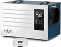 HBN 125 Pints Commercial Dehumidifier with Pump and Drain Hose, Industrial Dehumidifier for Basement and Crawl Space up to 5900 Sq. Ft, Large Capacity, Built-in 24-Hour Timer by HBN