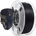 PLA Filament 1.75mm, PRILINE PLA 3D Printer Filament, 1kg Spool (2.2lbs) 3D Printing Filament Fits for Most 3D Printers, Dimensional Accuracy +/- 0.02mm,Black by PRILINE