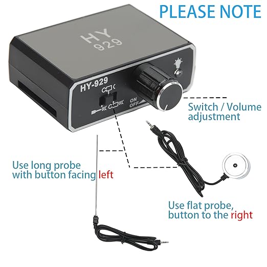 Water Leakage Detection, Underground Water Leak Detector, High Strength Sound Intensifier Water Pipe Leakage Monitor, Suitable for Site Construction, Car Maintenance - Image 3
