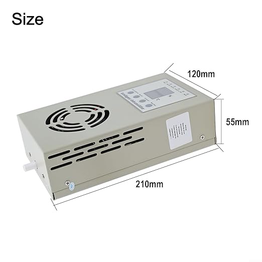 Intelligent Humidity Control for Control Cabinets - Compact Semiconductor Design with Stainless Steel Housing, 21 x 12 x 5.5 cm - Image 2