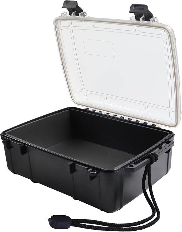 Avlcoaky Waterproof Box Dry Box Waterproof Containers Watertight Storage Box Dry Box Waterproof for Boat Kayak Dry Storage Box by Avlcoaky