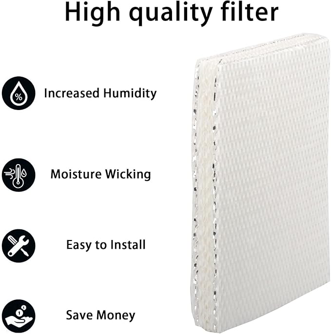 HIFROM 1Pack Replacement Humidifier Wick Filters Water Panel Filter P110-3545 Compatible with Carrier HUMCCLBP2217 HUMCCLBP2317 HUMCALBP2317 HUMCCLFP1218 HUMCCLFP1318 Humidifier - Image 5