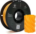 PLA 3D Printer Filament, Dimensional Accuracy +/- 0.02 mm, 1 kg Spool(2.2lbs), 1.75 mm，Orange by ABCWavePrint