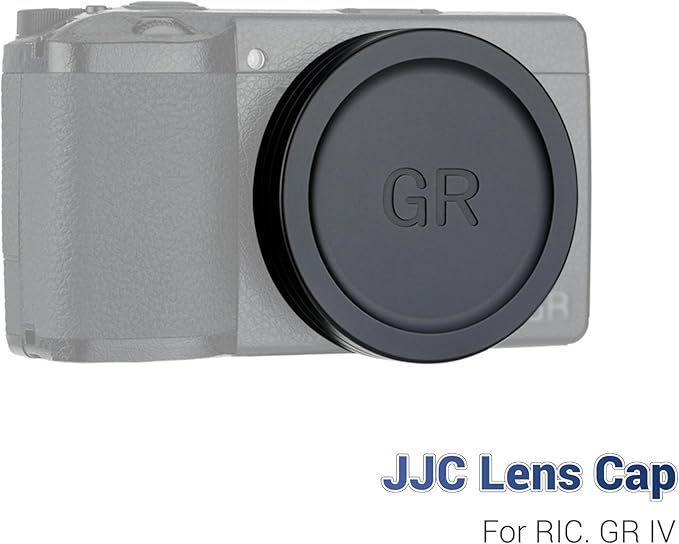 JJC Aluminum Lens Cap for Ricoh GR IV GRIV GR4 HDF Monochrome Digital Camera Accessories, Lens Protective Cover with Soft EVA Interior, Dustproof and Anti-Scratch Lens Protector for GR 4 - Image 2