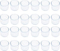 Round Chair Leg Caps,PVC Furniture Feet Covers,TTZEZE Transparent Round Floor Protectors,Clear Table Feet Covers Preventing Plastic Chair Leg Covers Scratches and Noise 30mm/1.18'', 24 by TTZEZE