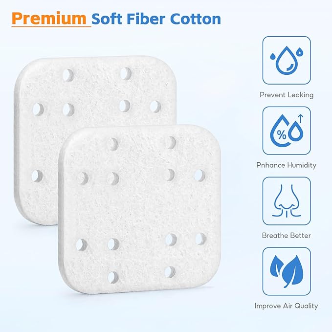20-Pack Humidifier Filter Replacements, Mineral Absorption Pads, Compatible with LEVOIT LV600HH, LV600S, OasisMist450S, OasisMist600S Humidifier - Image 5