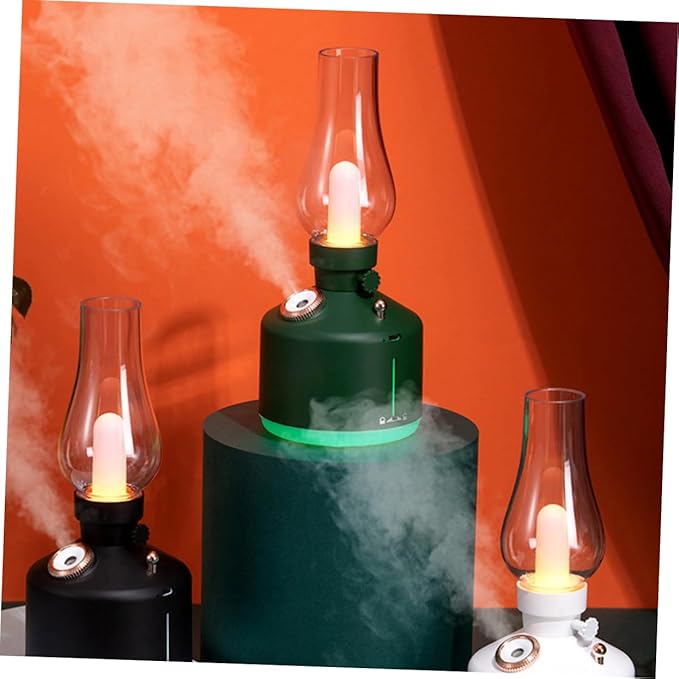 KICHOUSE Humidifier Night Light Lamp for Bedroom Office Yoga Multi-function Aromatherapy Device with Colorful Light for Home and Spa Decor - Image 4