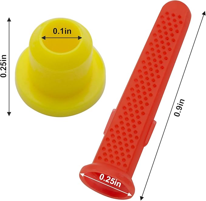 Replacement Humidifier Yellow Orifice 4231, Parts Drain Type in Line Strainer 4004, Humidifier Replacement Parts for Aprilaire, Fits for Models 400 500 600 550 550A 558 560 560A 568 - Image 2