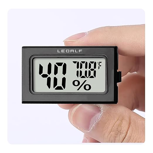 Humidity Meter Hygrometer Room Thermometer Indoor Digital Temperature and Humidity Monitor Mini Hygrometer Thermometer for House Office Home Garden and Cellar, 6 Pack - Image 8