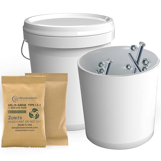 Kraft Clay Desiccants Packs for Safe, 66 Gram 180 Pack Dehumidifier for Gun Safe, Military Grade Moisture Absorbers, Conforms to MIL-D-3464E Type I & II Absorbents - Image 8