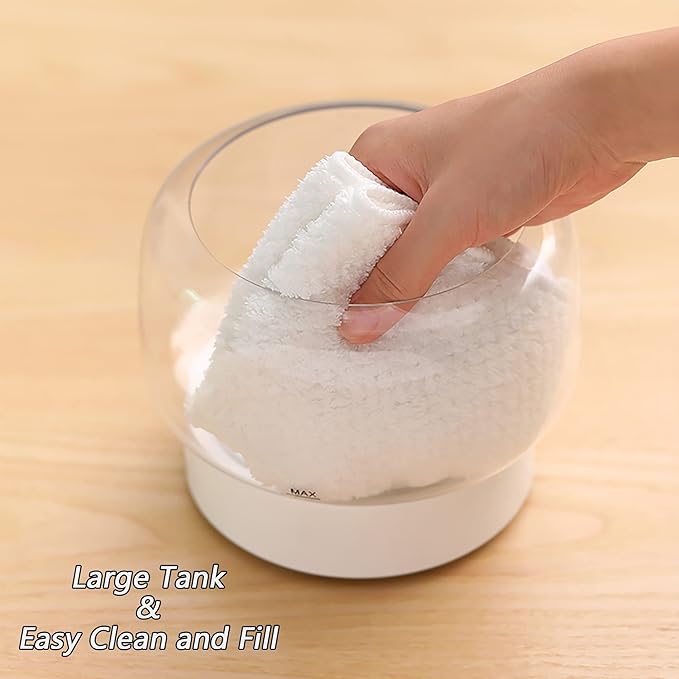 Diffusers for Essential Oils Large Room: SEVEYEE 500ml Aromatherapy Diffuser for Home Bedroom - Big Capacity Running 24 Hours Waterless Auto Off with 7 Colors Lights - White - Image 9