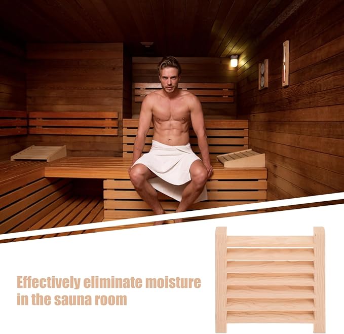 Sauna Room Air Vent Grille Wooden Ventilation Panel Steam Room Accessories Sauna Vent Louver - Image 8