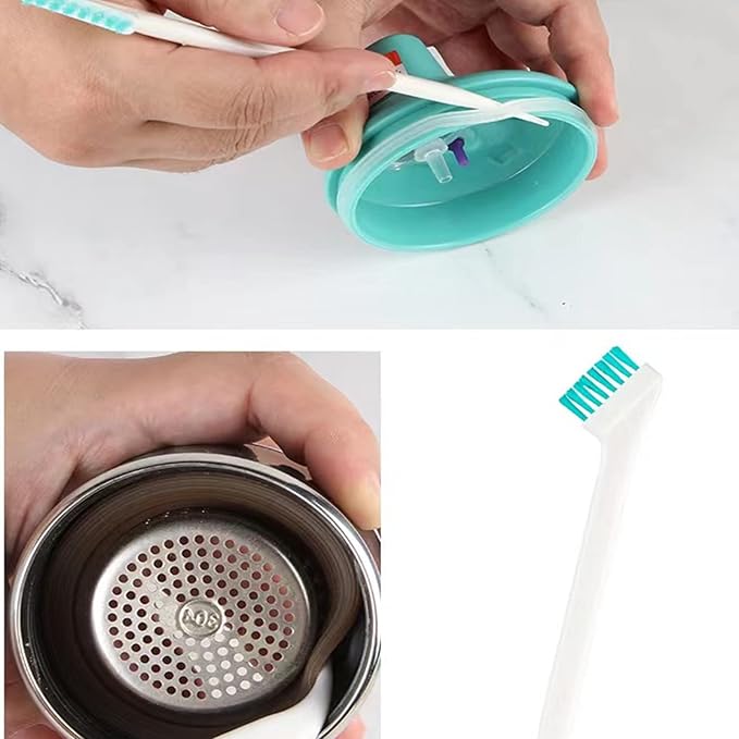 16 Pcs Crevice Gap Cleaning Brush Tool, 8 in 1 Detail Cleaner Brush for Bottle Cap Small Gap Brushes for Cleaning Window Groove Versatile Household Small Spaces Cleaning Brushes - Image 2