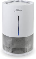 HHE150 Hunter Aspire 4.8L Evaporative Humidifier with PermaWick Filter (4.8L) - Remove Contaminants & White Dust for Clean Mist & Air – Medium Humidifier for Home, Bedroom, or Dorm - White by HunterFanCompany